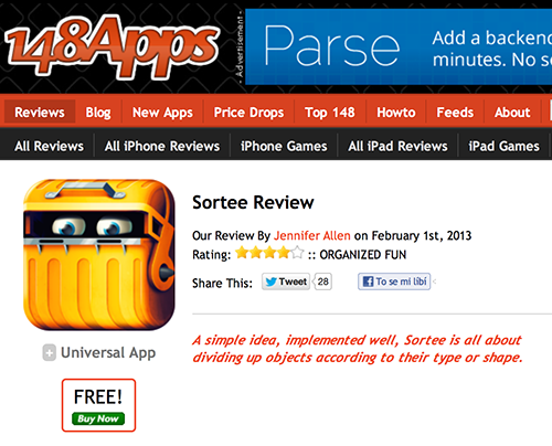 Sortee reviews all over the world