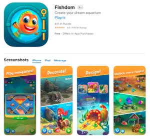 fishdom mini games only