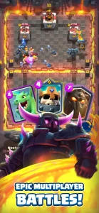 Action-packed multiplayer battle from Clash Royale ASO case study, showcasing strategic and dynamic gameplay.
