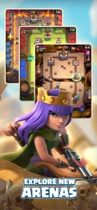 Clash Royale ASO case study emphasizing new arenas and visual appeal for enhanced player engagement.