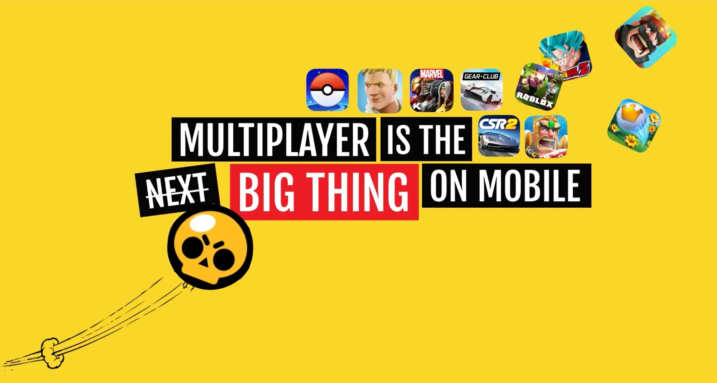 Launching Mobile Multiplayer Games is the next big thing in the gaming industry. This vibrant image showcases popular multiplayer mobile games, emphasizing their dominance in the market.
